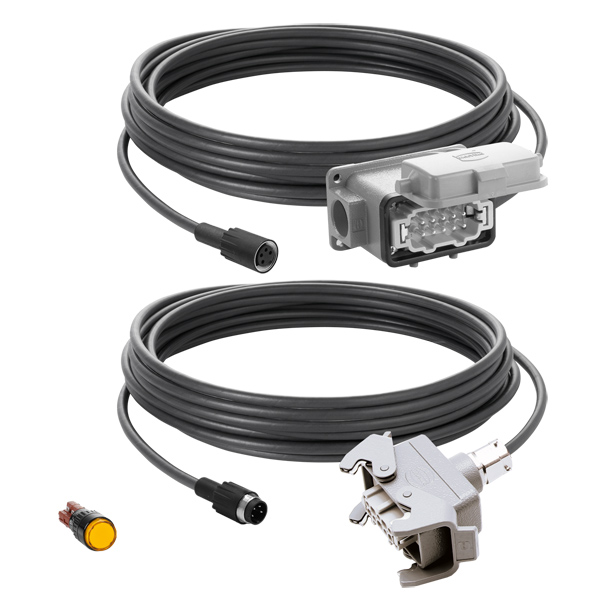 0303960 Комплект кабеля для грузовика с прицепом (ручной)